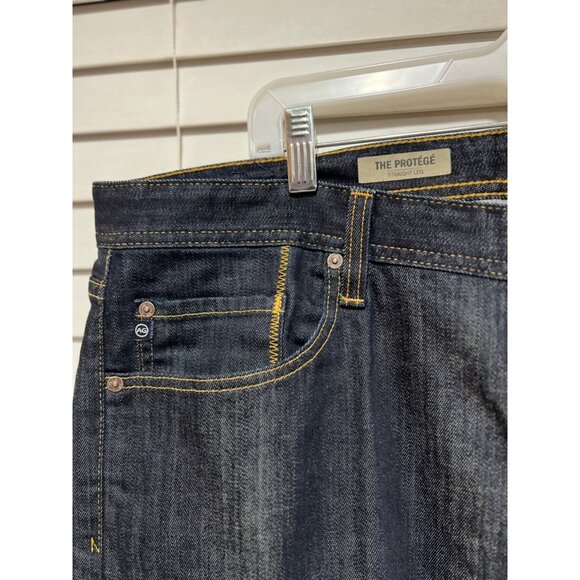 AG Adriano Goldschmied The Protege‎ Straight Leg Jeans - Size 38x34 - Picture 2 of 5
